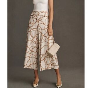 Anthropologie Maeve printed palazzo pants